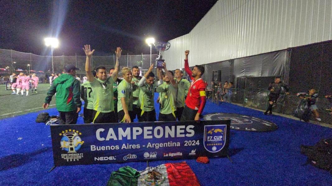 Juarenses ganan Copa América de Fútbol 7