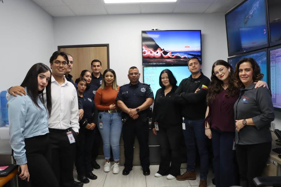 Realizan pláticas en empresa sobre la utilización de la aplicación para telefonía móvil “Juárez Emergencia”