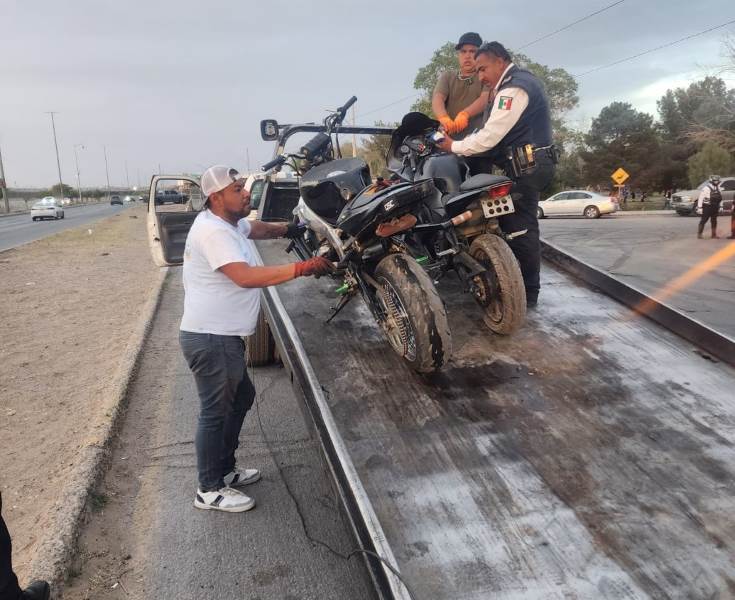 Detuvo Vialidad a conductores y vehículos por maniobras peligrosas
