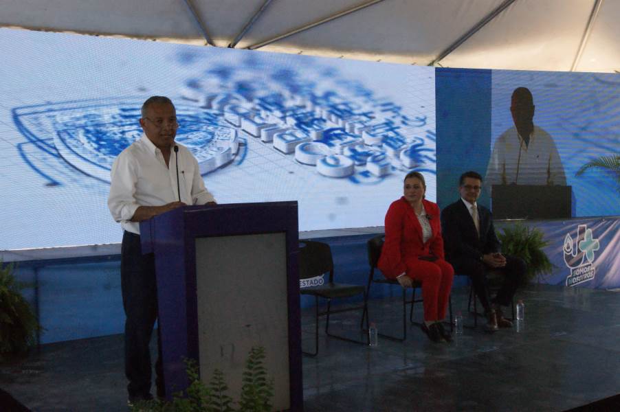 Inauguran tanque de almacenamiento de agua tratada con capacidad de 3 millones de litros.