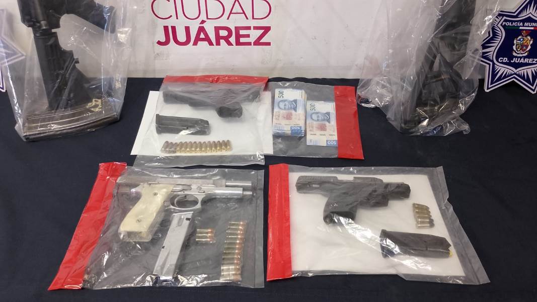 Grupo armado detenido cuenta con historial delictivo  