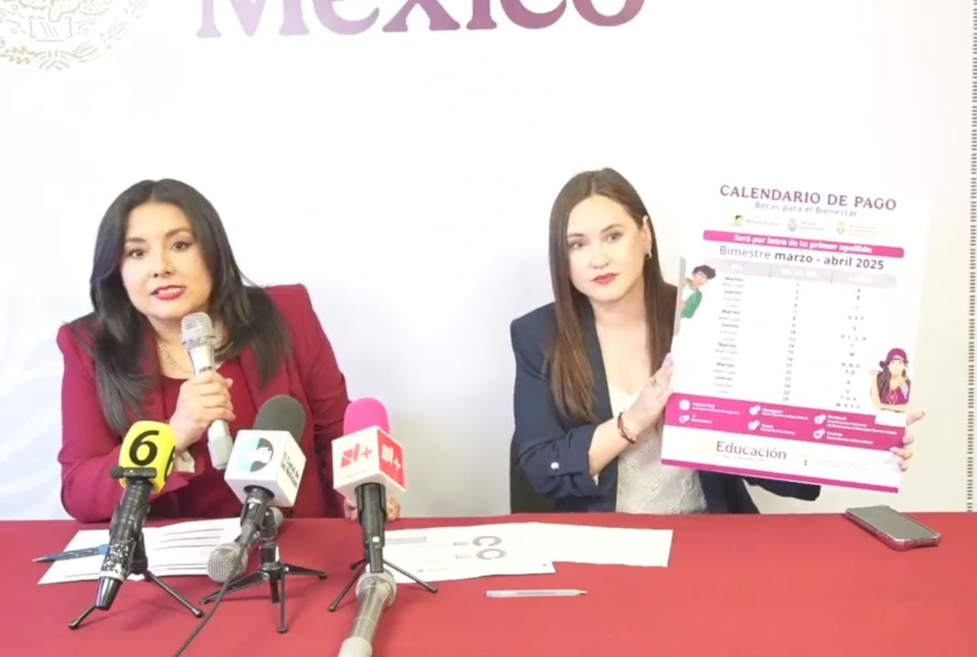 Concluye Bienestar operativo de pago de la Beca Rita Cetina, con 98 por ciento de avance.