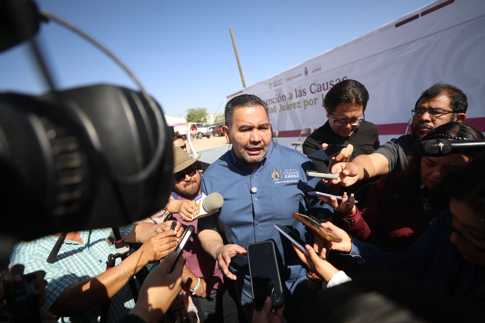 Anuncia alcalde asignación de terreno para nueva preparatoria en el sur oriente.