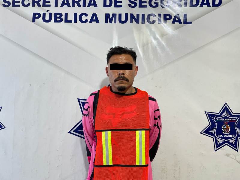 Tras denuncia detienen a sujeto con un arma de fuego calibre 32