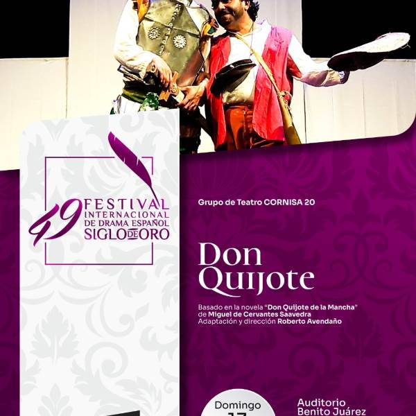 “Don Quijote” inaugura el Festival Internacional de Drama Español del Siglo de Oro