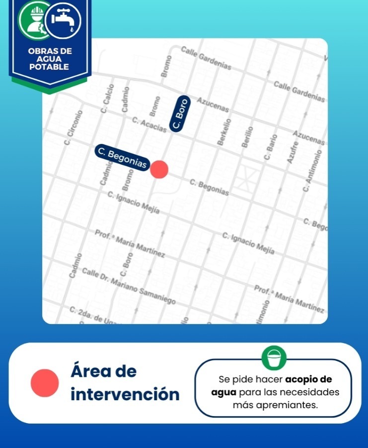 Anuncia JMAS reparación de válvulas en la zona de Altavista.