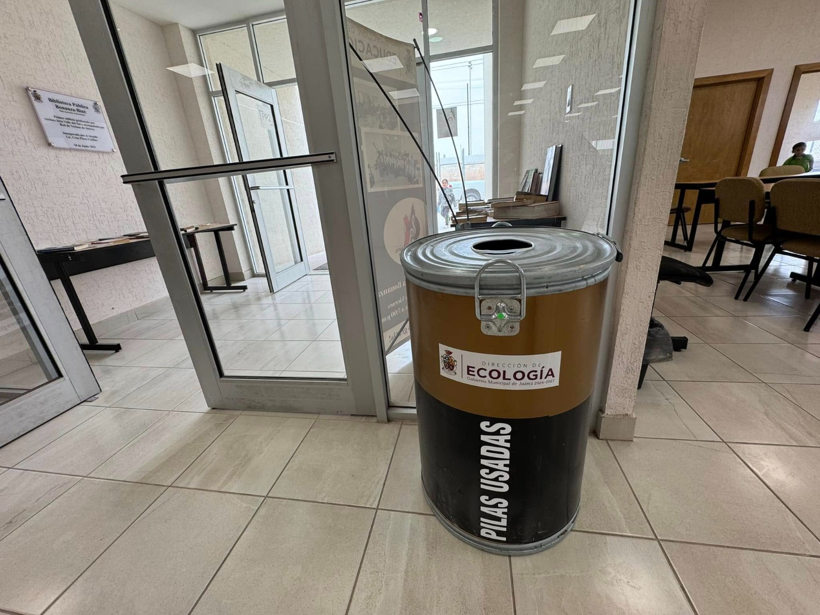 Capta municipio media tonelada de pilas alcalinas.