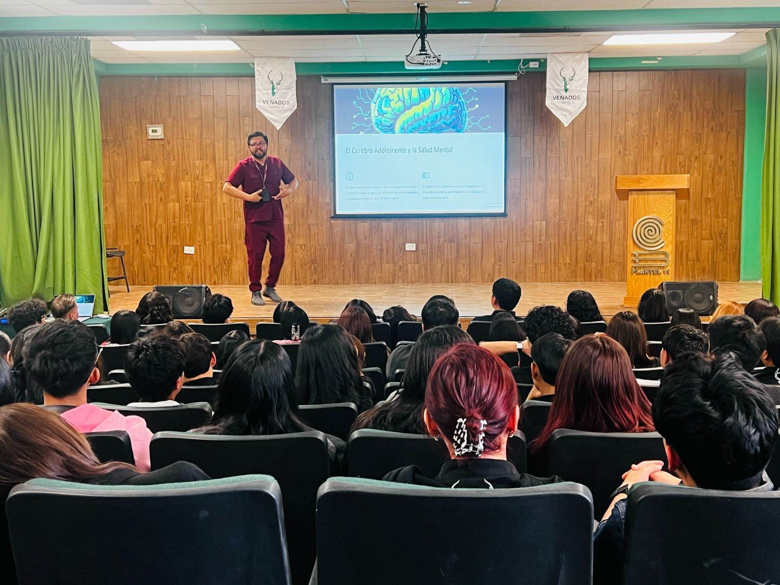 Concluye municipio jornada de atención a la Salud Mental en el COBACH.
