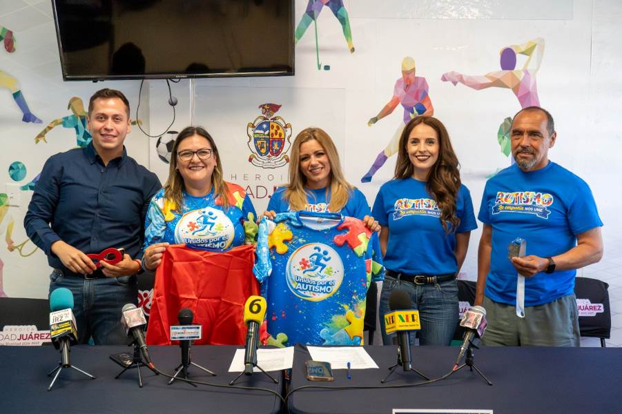Presentan la carrera “Unidos por el Autismo” 2026 en Ciudad Juárez