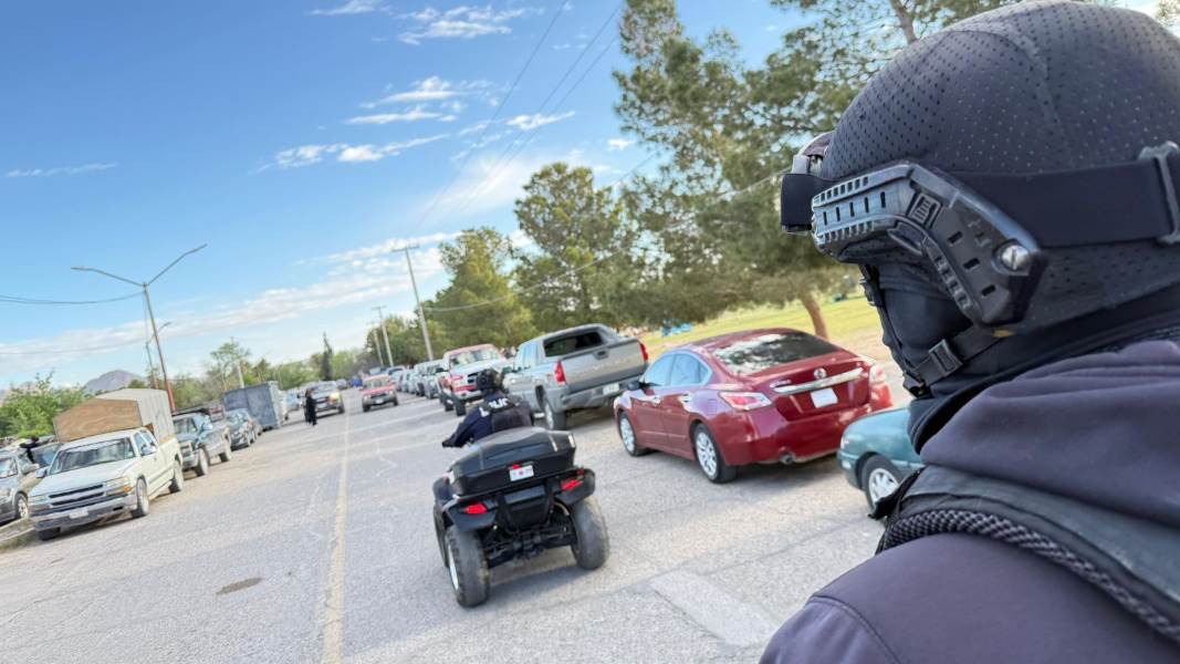 Implementan operativo de seguridad por Día de Pascua en El Chamizal