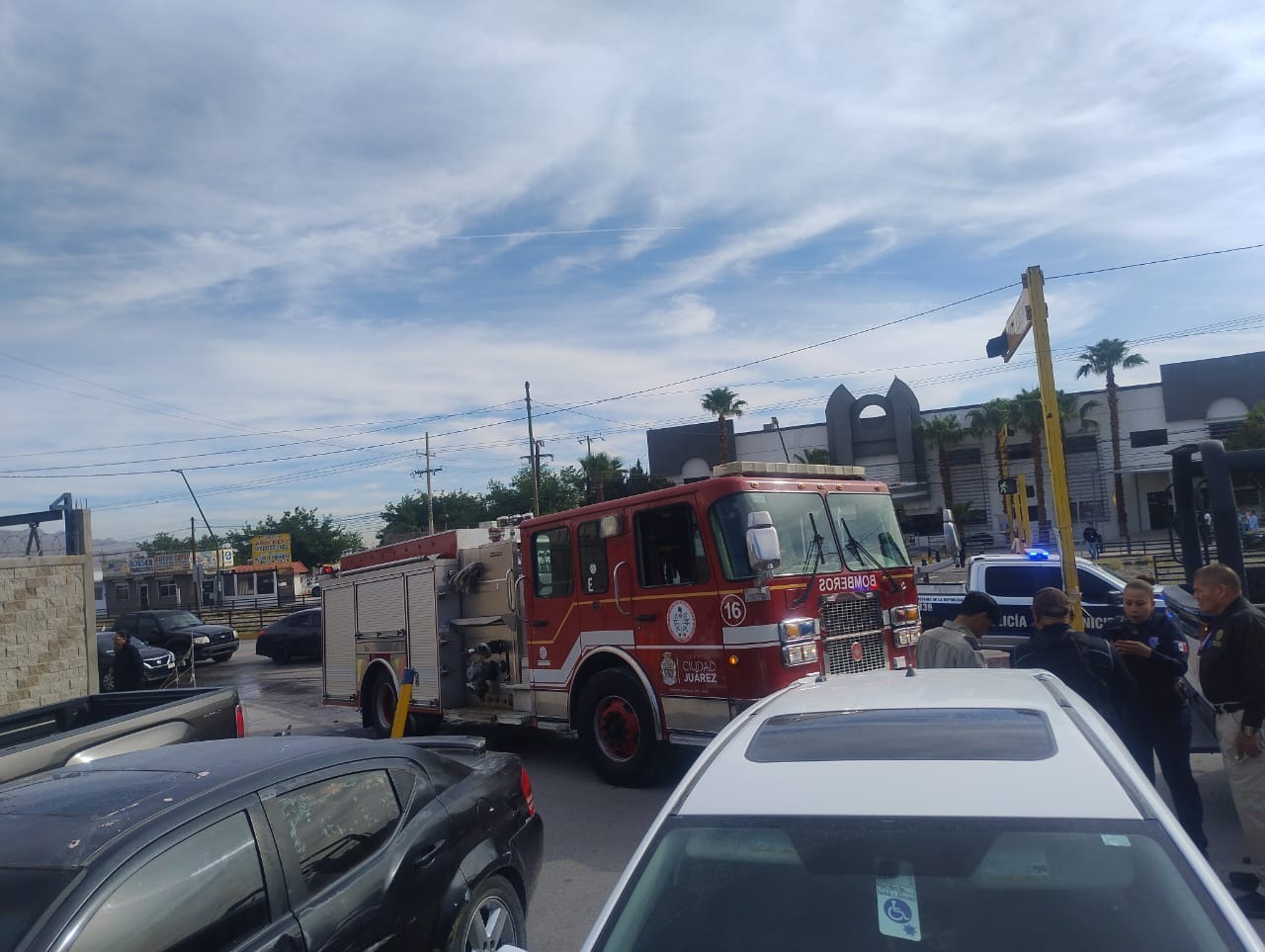 Falsa alarma de bomba en el Poder Judicial.