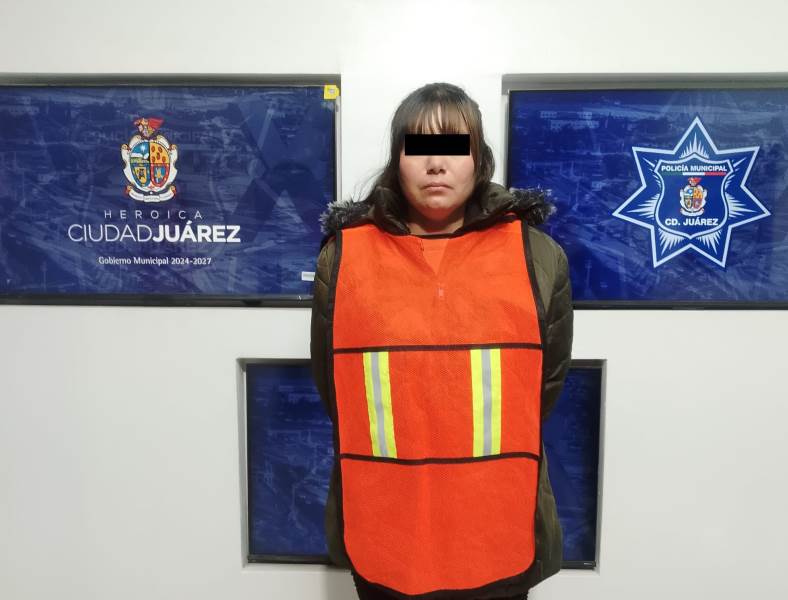 Detienen a mujer con droga en Granjas Santa Elena