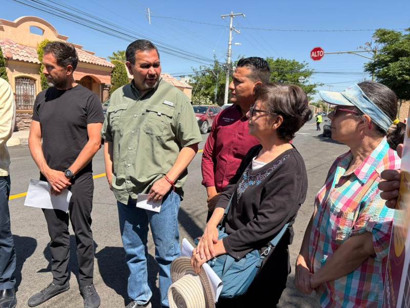 Entrega Municipio obras viales en distintos sectores de la ciudad