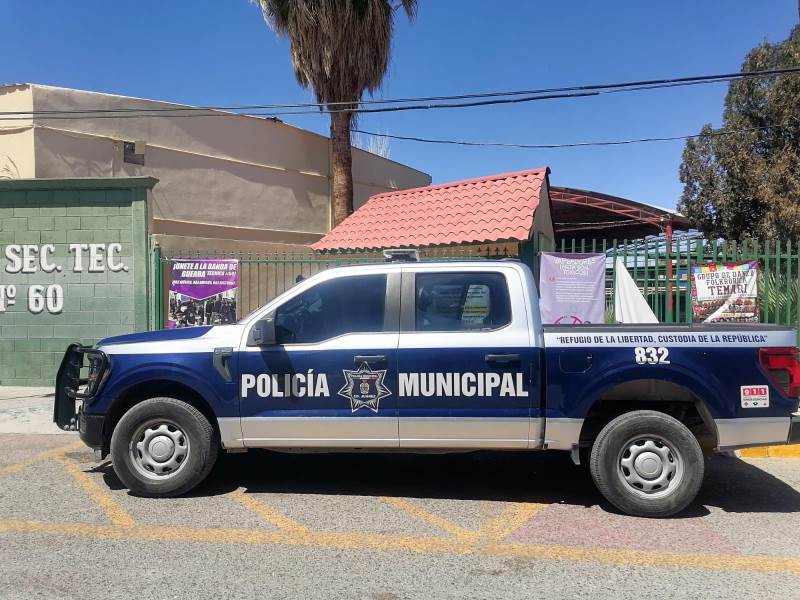 Despliegan operativo para proteger escuelas durante Semana Santa