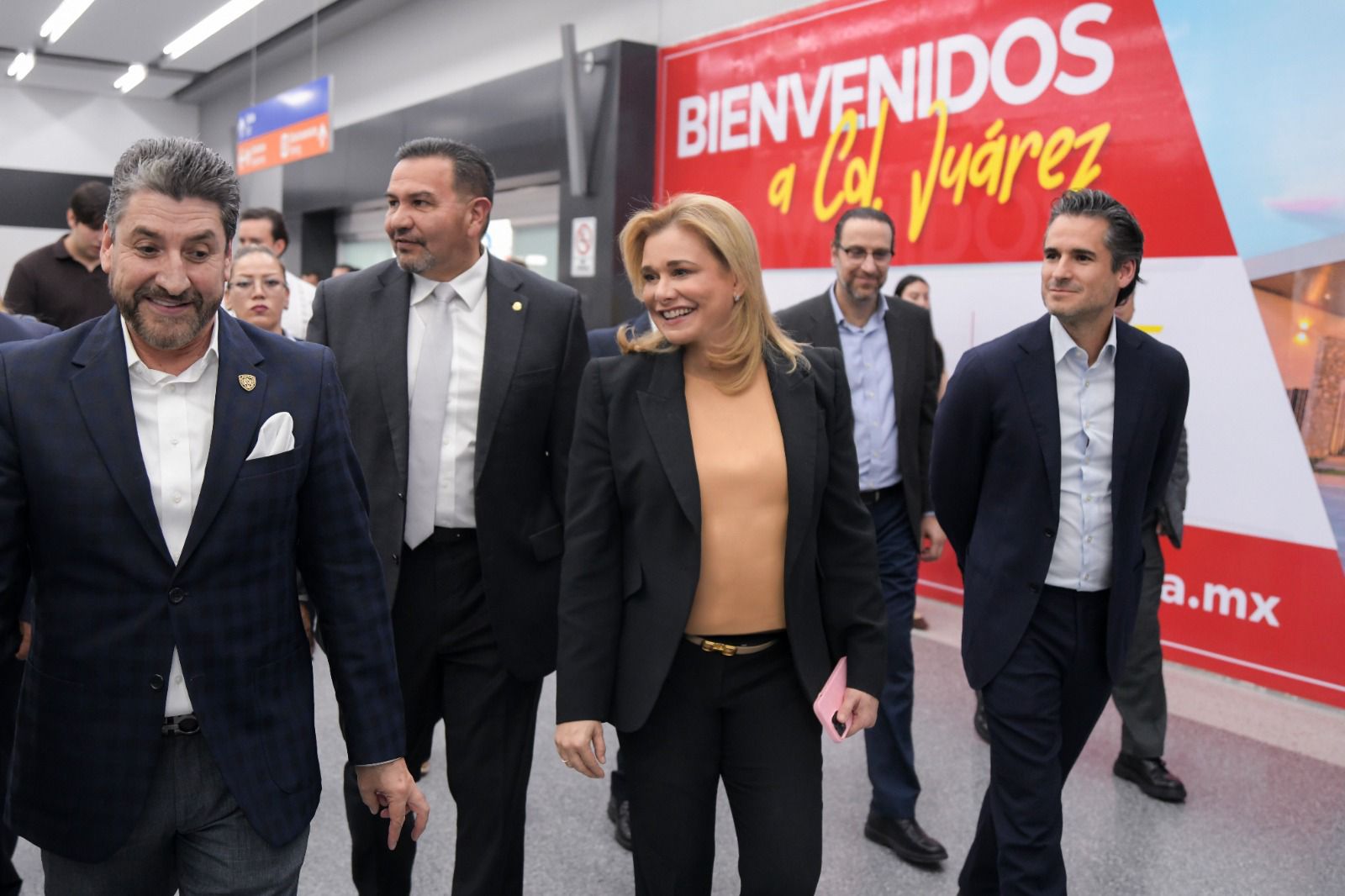 Inauguran nuevo edificio terminal del Aeropuerto de Ciudad Juárez.