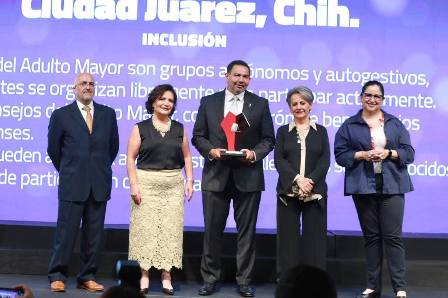 Reconocen en Ciudad de México inclusión de adultos mayores en Juárez