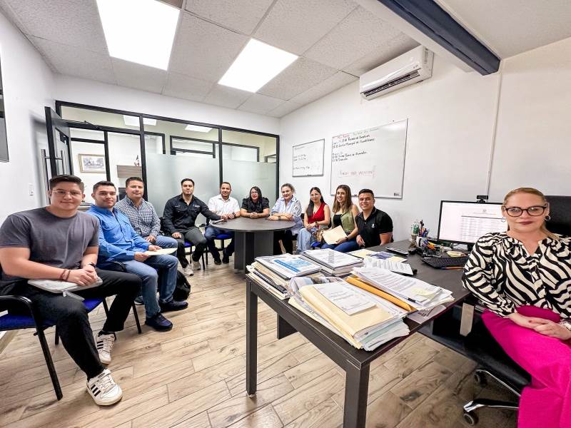 Junta de Agua de Juárez recibió a personal de Cuauhtémoc para intercambio técnico