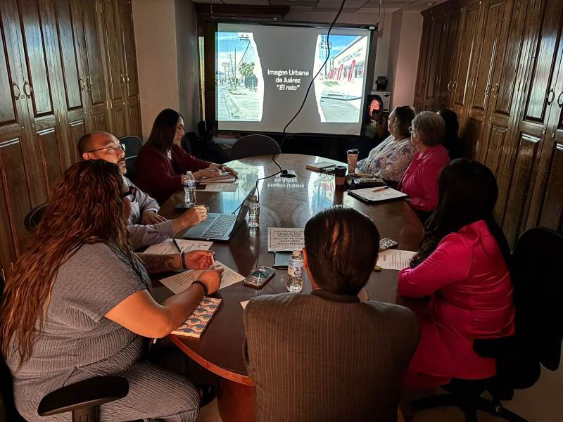 Ante regidores presentan avances de la Cruzada del Cambio en Juárez