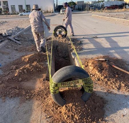 Amplia la JMAS red de agua potable en el Mezquital