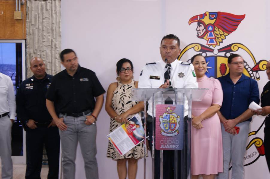 Anuncian operativo especial de vigilancia para el Festival Juárez Juangabrielísimo.