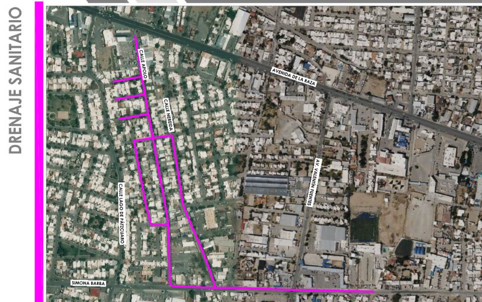 La JMAS avanza en la reposición del colector en calle apolo