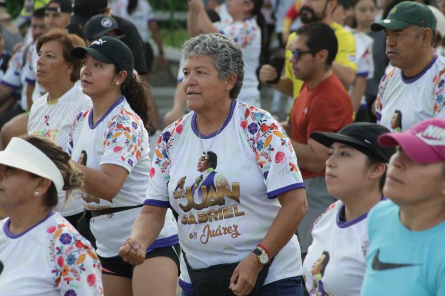 Un éxito la carrear pedestre Juan Gabriel