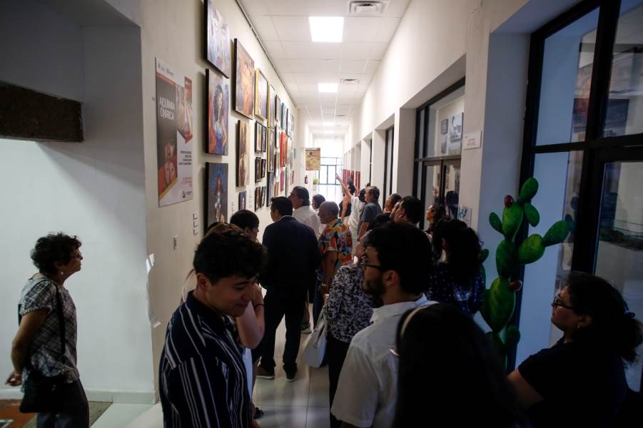 Presentan exhibición colectiva "Alquimia Onírica" en el Museo de Arqueología e Historia de El Chamizal