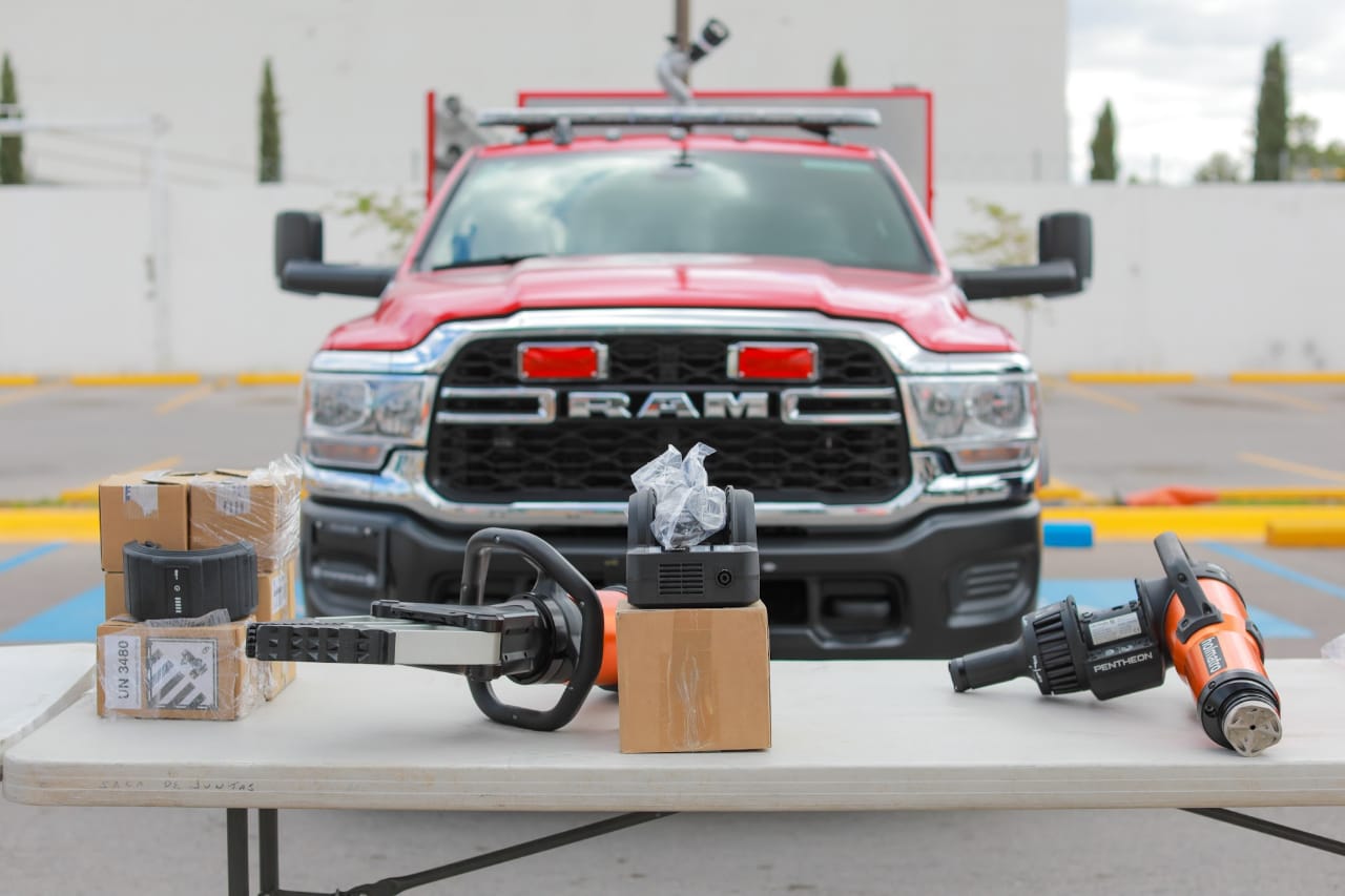 Capacitaran a Elementos de Bomberos en rescate de personas en accidentes viales