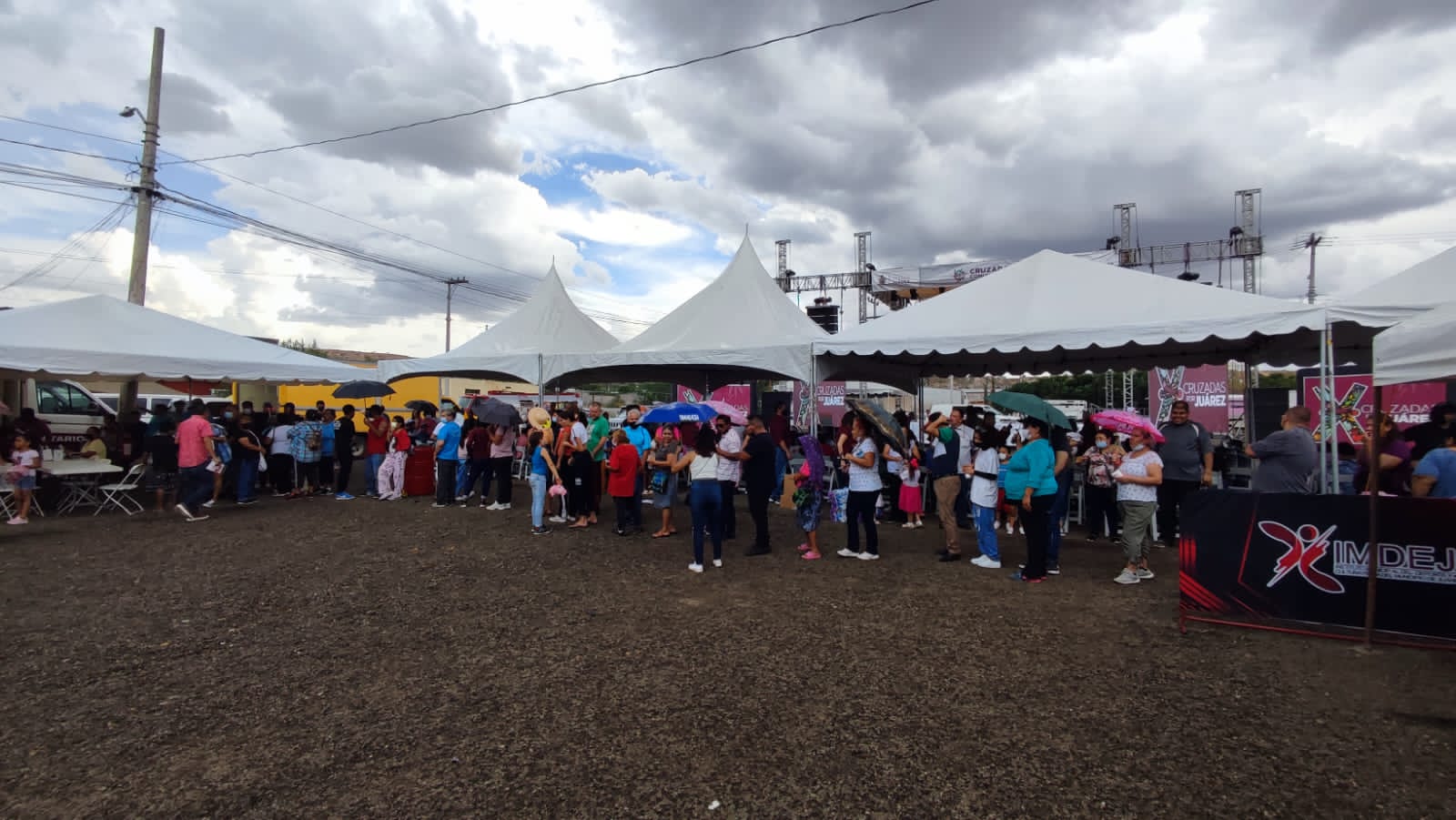 Mas de 40 dependencias fueron acercadas a los colonos en la quinta cruzada comunitaria en Anapra