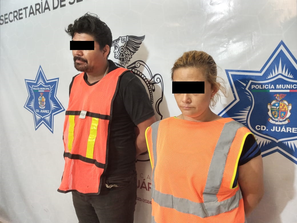 Detiene a pareja sentimental en posesión de un revólver y cristal