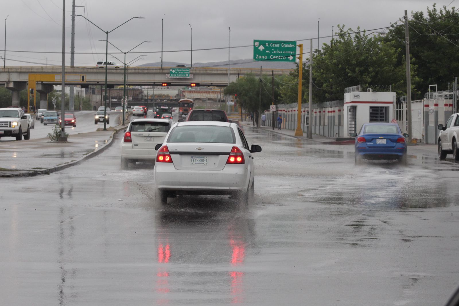Por pronóstico de lluvia, Seguridad Vial pide mantener precauciones al conducir