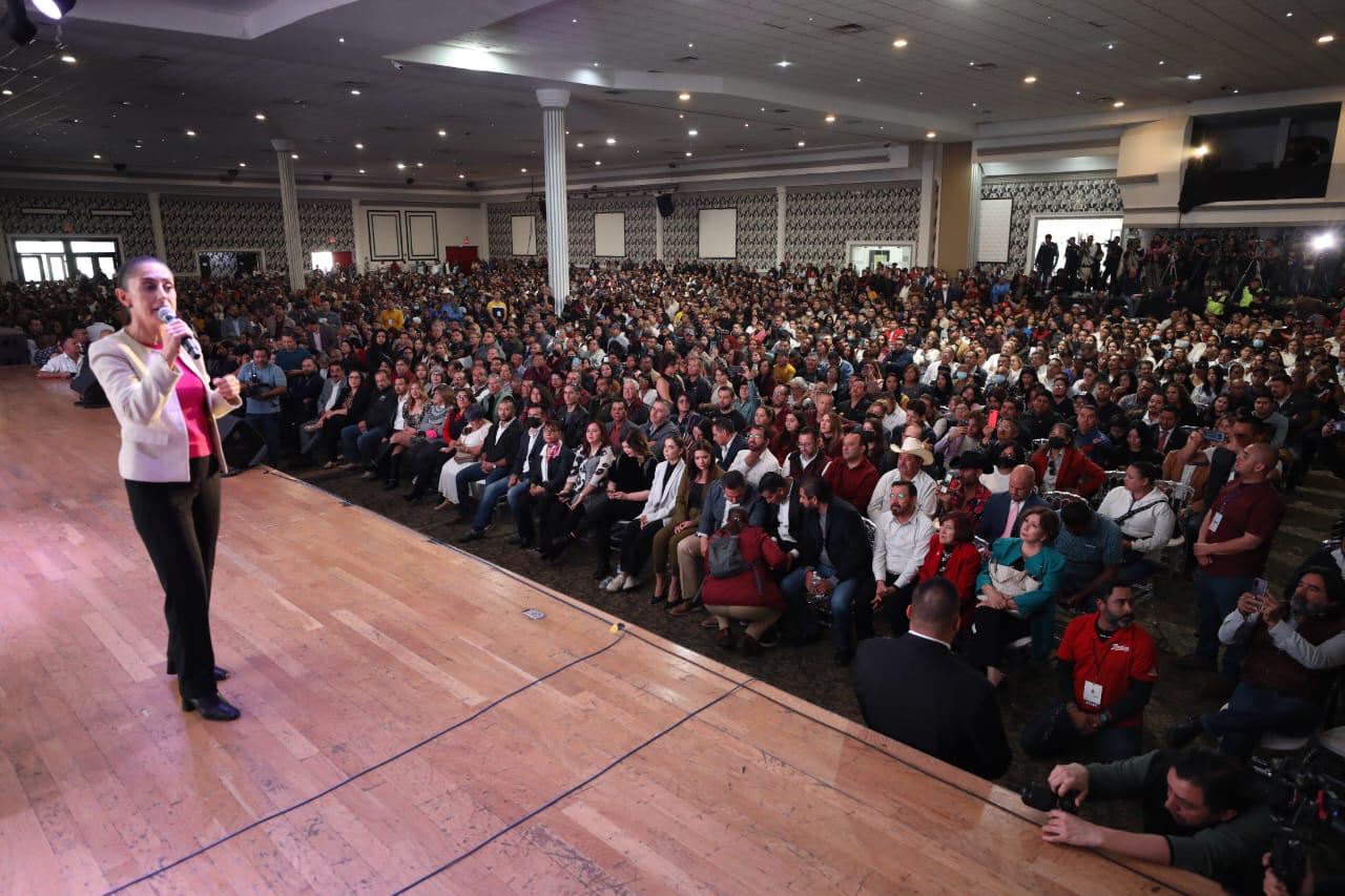 “Somos parte de la Cuarta Transformación de la Vida Pública de México”:  Claudia Sheinbaum Pardo