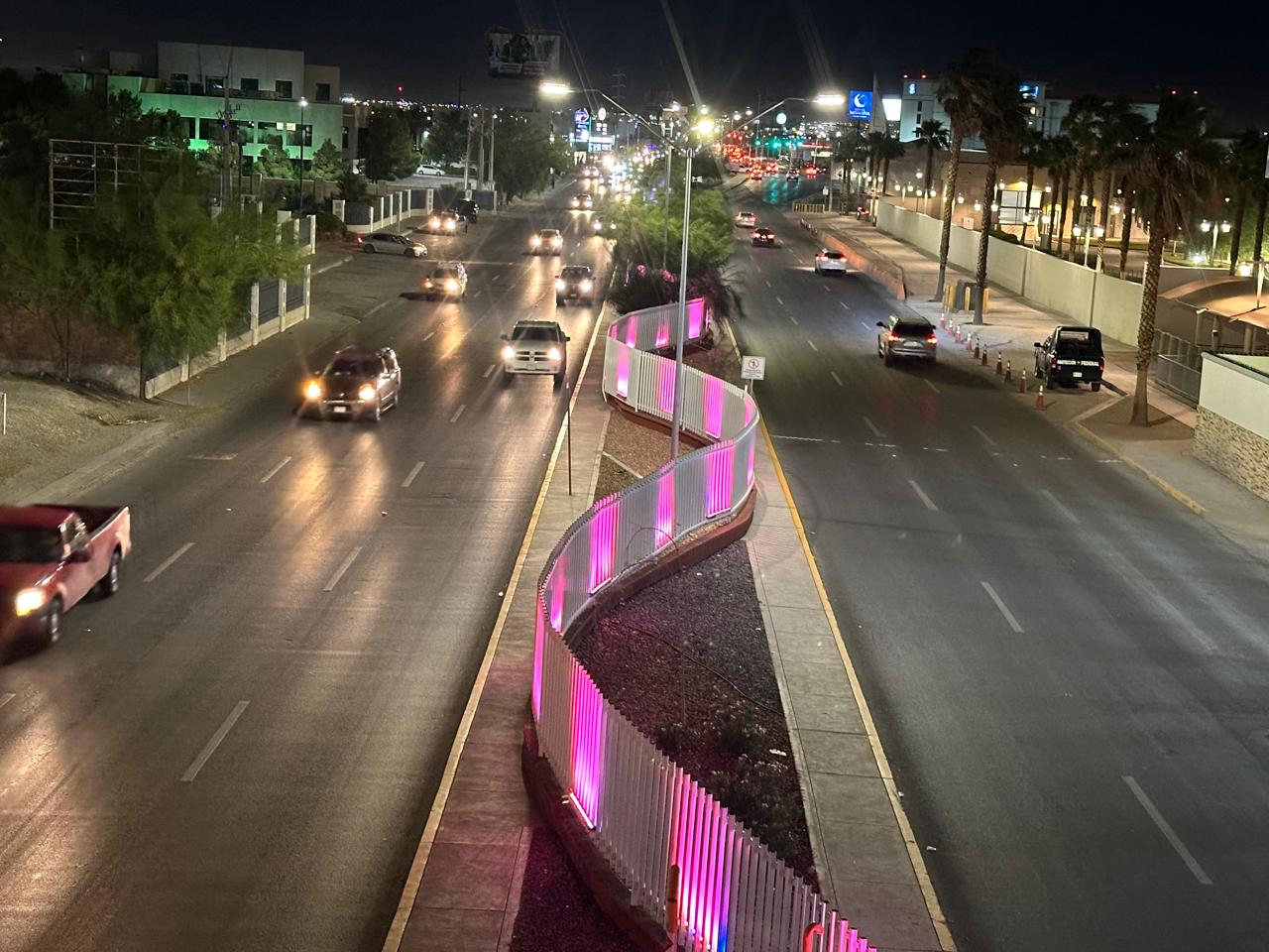 Reportan cambio en la imagen urbana con la mejora de camellones durante el 2024.