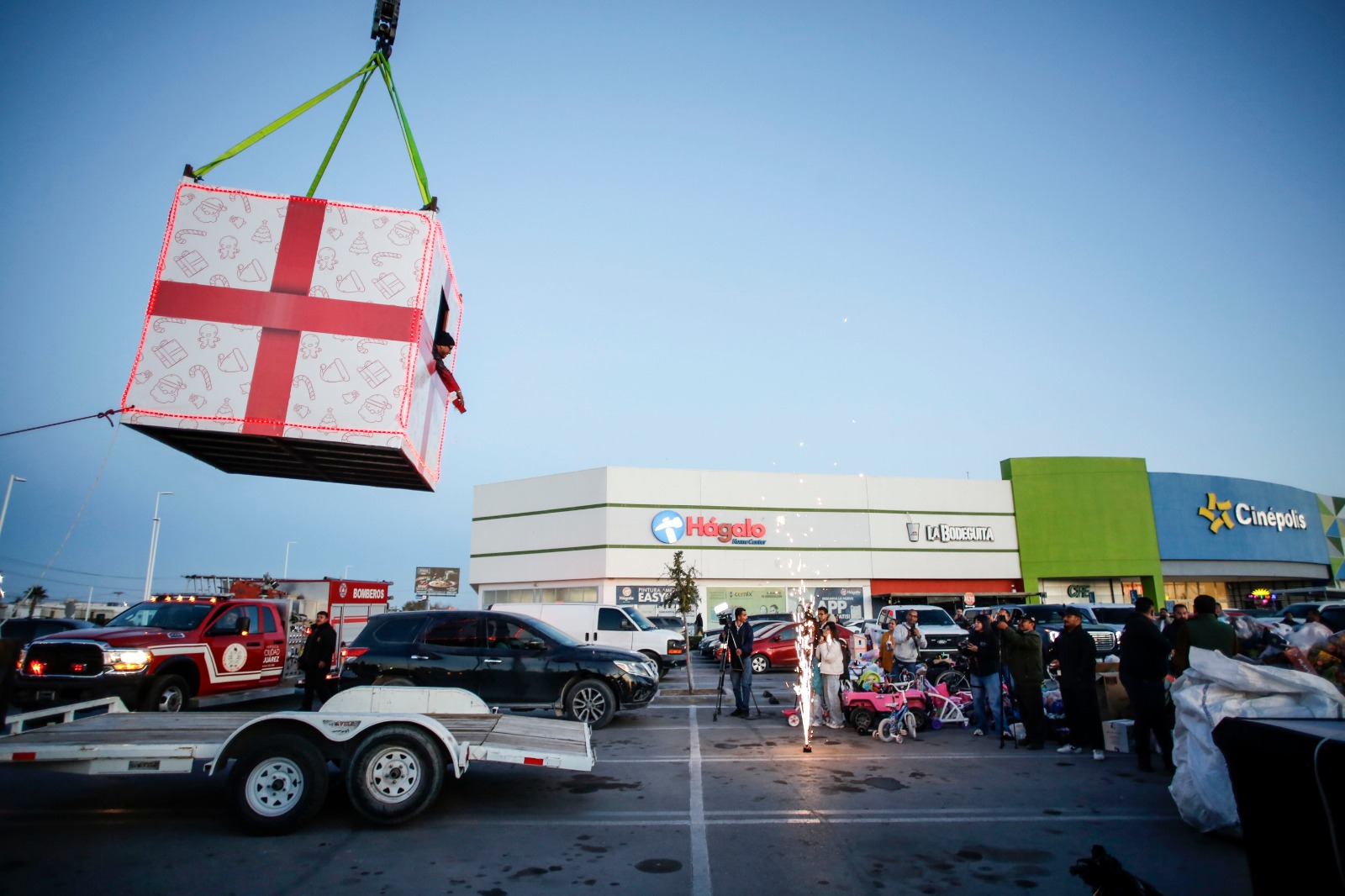 Concluyó campaña “Un Regalo de Altura III” en Plaza Sendero