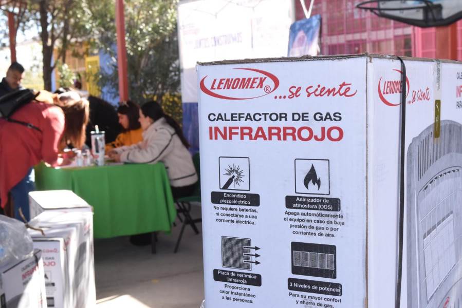 Concluye entrega de calefactores en escuelas de Educación Básica en Ciudad Juárez