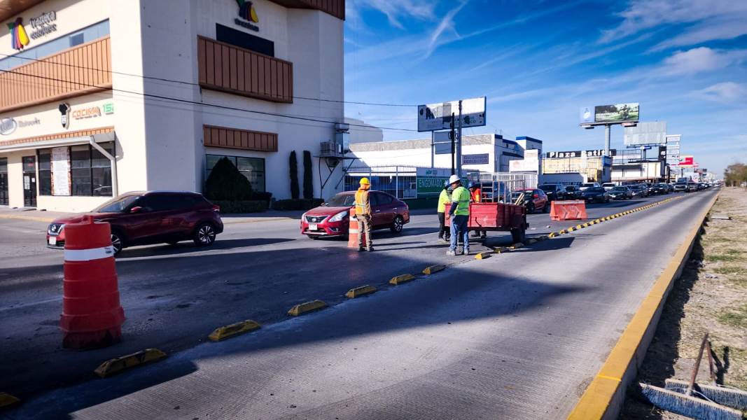 Concluyó J+ trabajos de bacheo en avenida Tecnológico