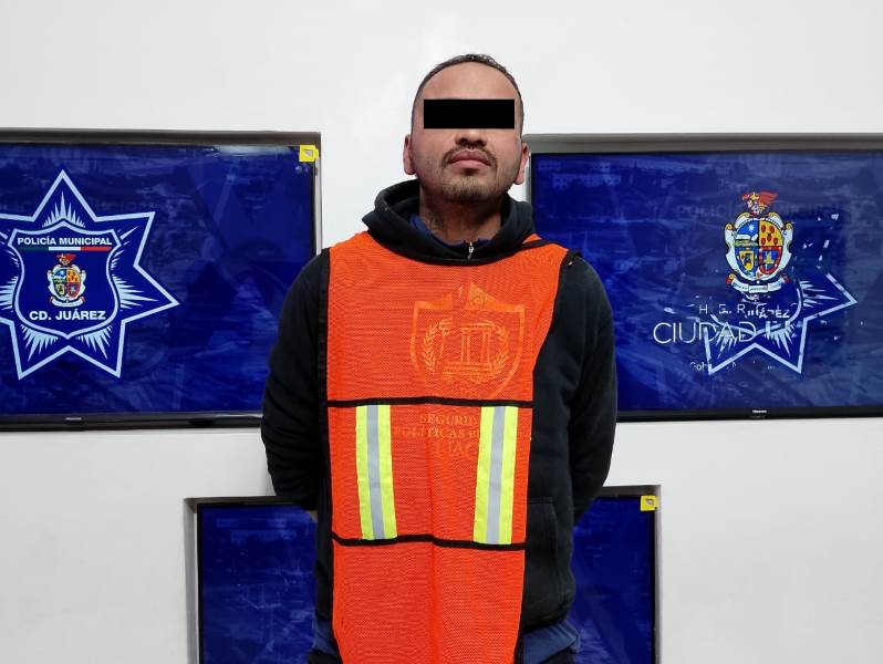 Detiene SSPM a hombre por presunto robo de vehículo con violencia