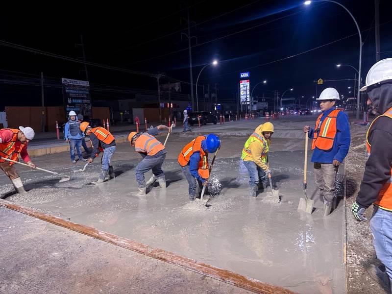 Hoy reabren a la circulación vial en la Gómez Morin  