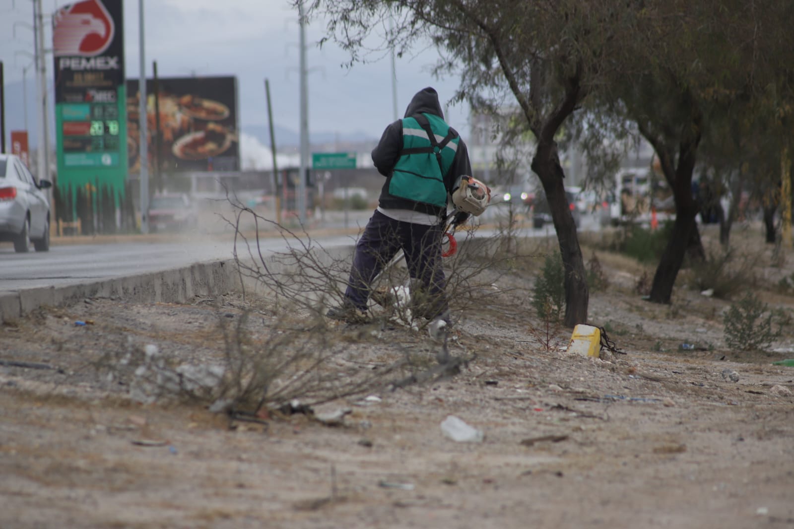 Refuerzan retiro de residuos voluminosos en principales vialidades