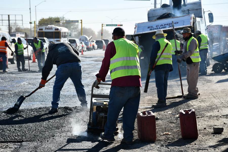 Atiende Municipio más de 26 mil baches en lo que va del año