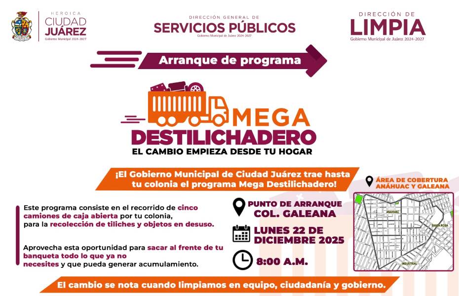 Realizarán cuarto Megadestilichadero el 22 de diciembre