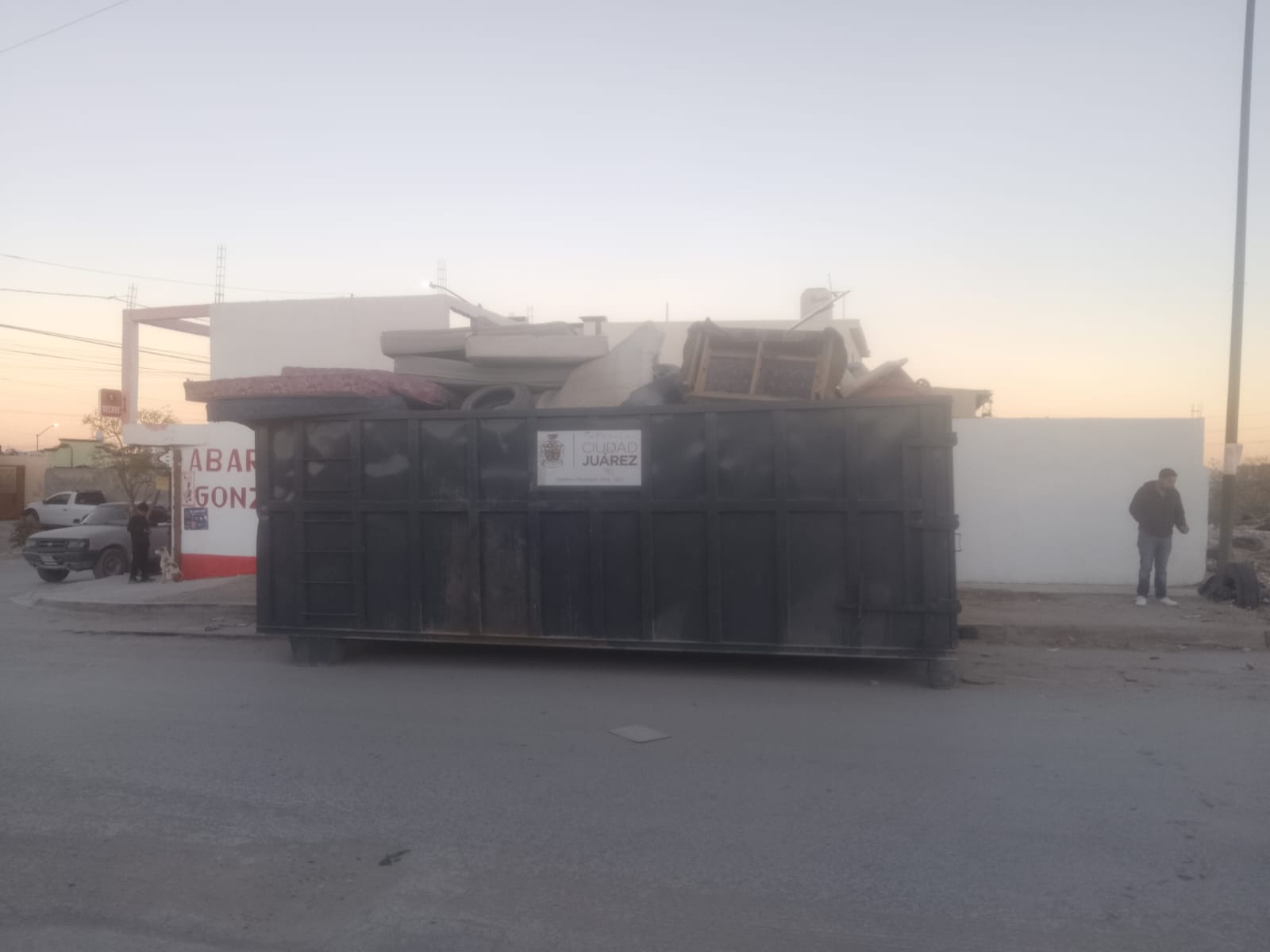 Responden ciudadanos en el manejo de residuos voluminosos.