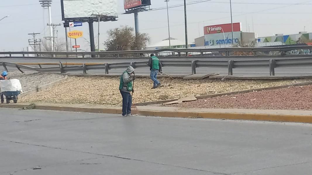 Realiza Dirección de Limpia jornada de limpieza en avenidas de la ciudad