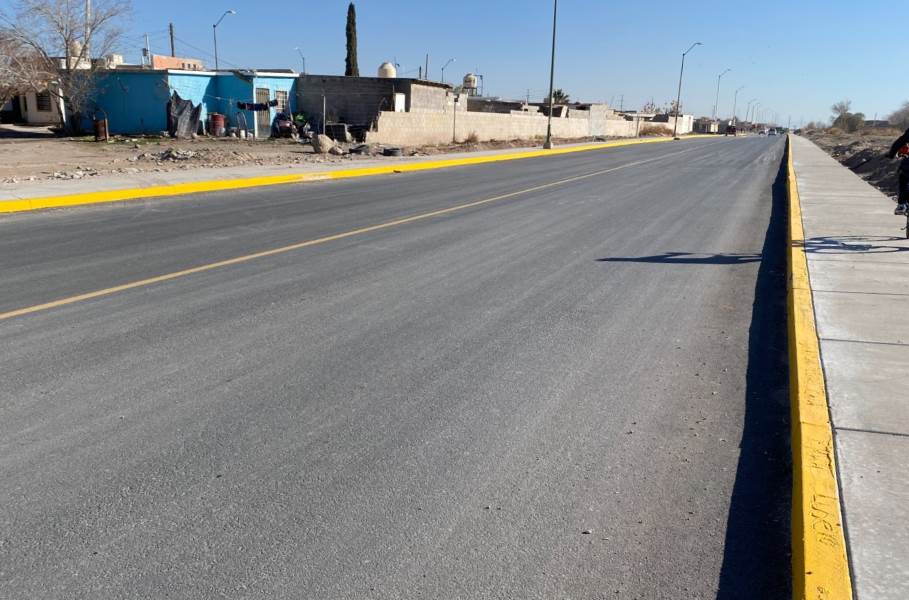 Entregó Gobierno del Estado 9 calles rehabilitadas en Ciudad Juárez