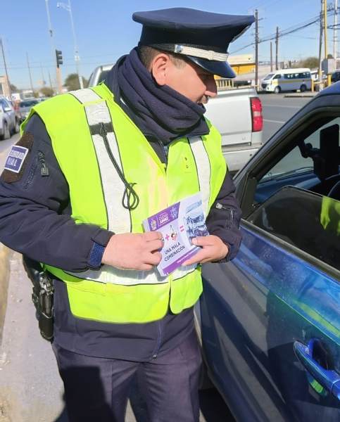 Por celebración de fin de año invita Seguridad Vial a conducir con responsabilidad