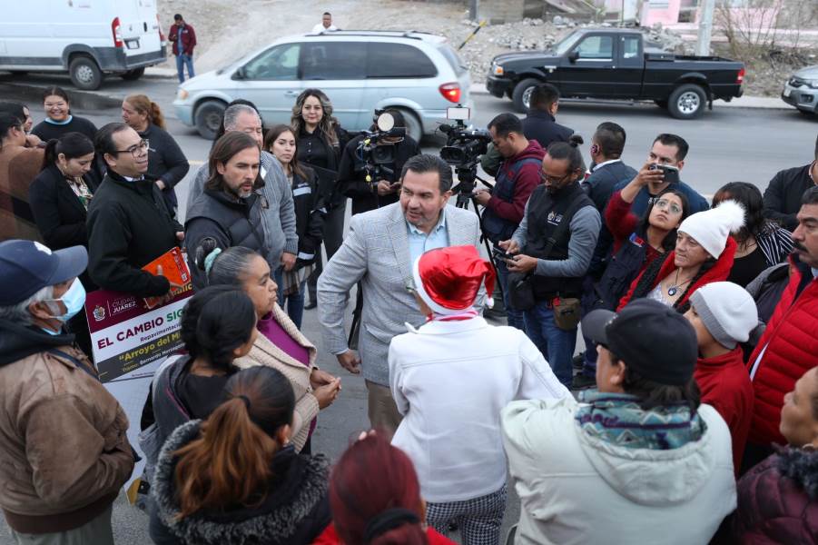 Entregó Presidente Pérez Cuéllar obras de repavimentación del Arroyo del Mimbre