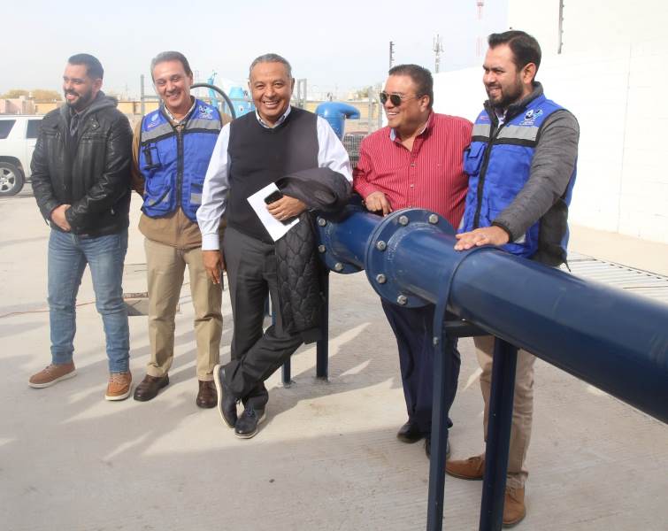 Inaugura JMAS el pozo 189 en Villas de Salvárcar