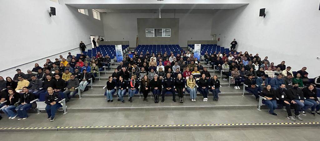 Realiza SSPM conferencias sobre depresión, ansiedad y estrés para Policías Municipales