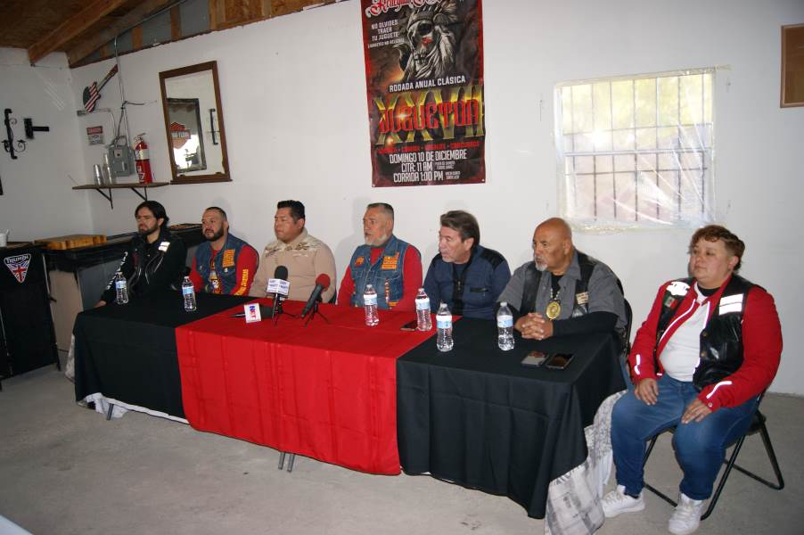 Convocan bikers al Segundo Juguetón para beneficio de la niñez juarense.