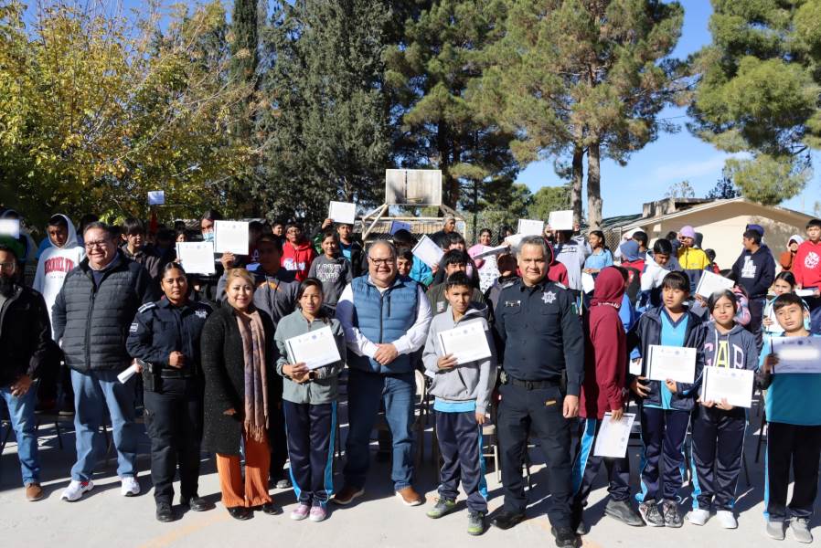 Impacta programa “Cruzada- Florece por Samalayuca” a 300 niños,  niñas y adolescentes del sector